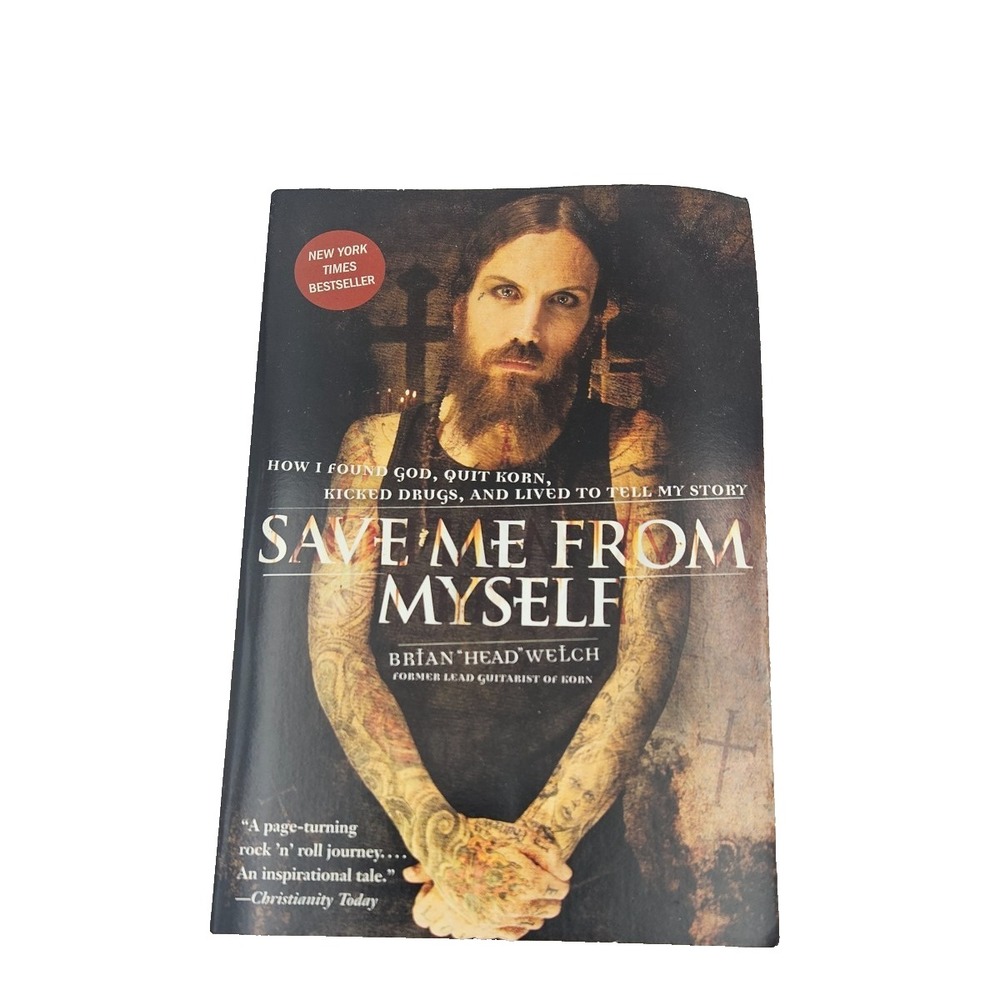 Save Me From Myself Brian Head Welch Korn Book Memoir Christian Rock